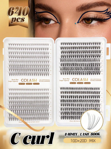 Colash 640pcs kit estensione - colash,