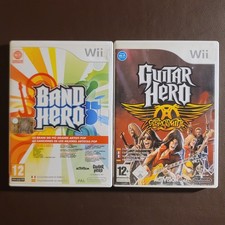 Lotto Guitar Hero Aerosmith E Band Hero Nintendo Wii Pal Ita