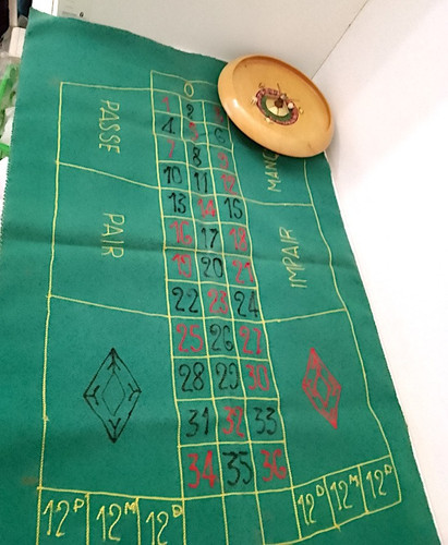 Roulette anni legno con - anni,