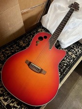 Ovation Applause AE48-1I Chitarra acustica-elettrica super bassa - Honeyburst