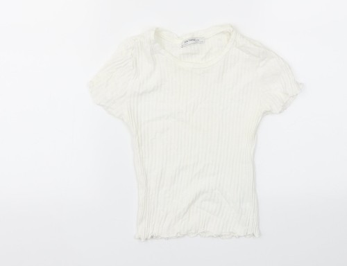 Shirt zara bambina bianca - bambina,