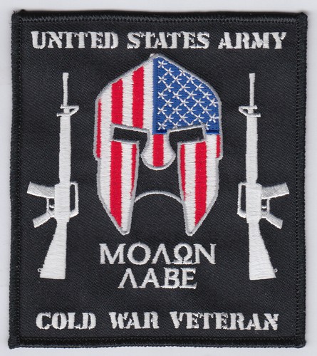 Molon labe patch veterano - molon,