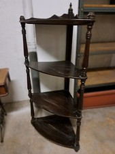 Mobiletto ad angolo in legno