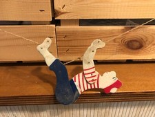 Giocattolo vintage Trapezista giocoliere con corda vintage epoca gioco circo