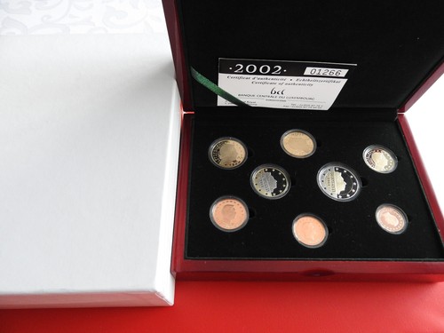 Lussemburgo euro kms 2002 - lussemburgo,