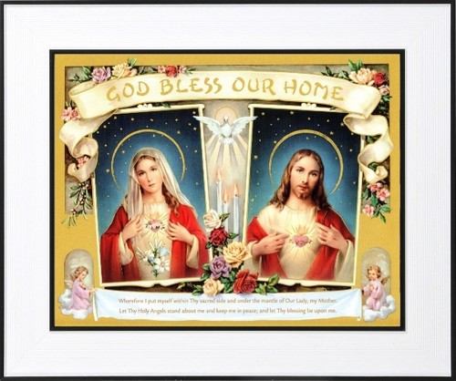 God bless our home sacred - our,