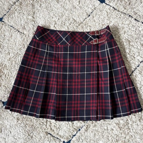 Burberry minigonna plissettata