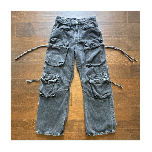 Jeans uomo zara grigio nero - uomo,