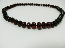 Collana ambra collier - , fette