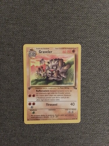 Card pokemon graveler 37 - -,