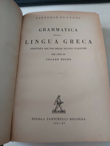 Libro antico vittorio puntoni - libro,