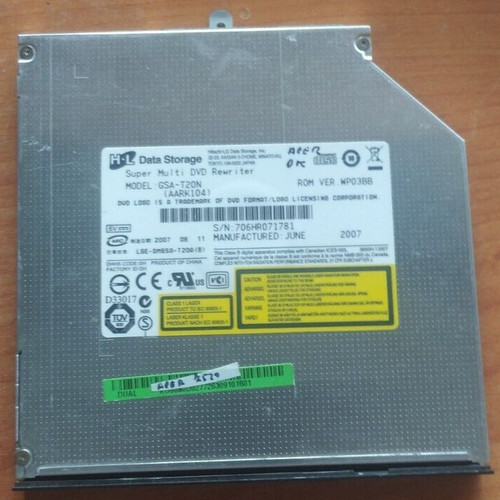 Masterizzatore dvd gsa t20n - rw, gsa-t20n