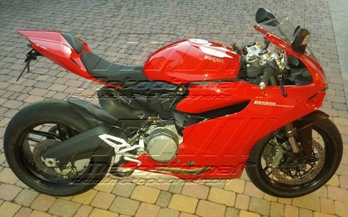 Porta targa regolabile ducati - porta,