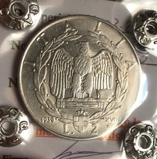 2 LIRE 1939 FDC IMPERO Ac/Ni
