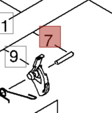 SPINOTTO RICAMBIO PER MOTOSEGA