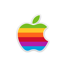 Adesivo Apple 4 pollici vinile