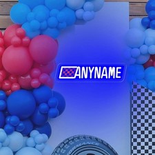 Insegna Nome Corsa Bandiera