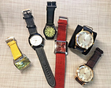 lotto 6 orologi da uomo  al Quarzo, NUOVI- fondo di magazzino-