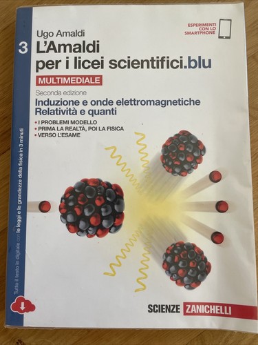 Amaldi blu 9788808137401 - blu, 3