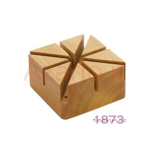 Fermo base legno 6x6 - , cm