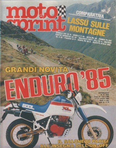 Moto sprint 1984 - sprint.,