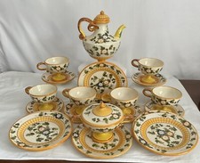 Teiera vintage Italia dipinta