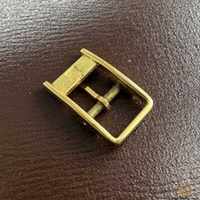 Zenith Fibbia Placcata Oro Gold Plated Buckle 10mm Vintage Originale