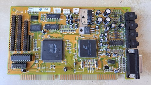 Scheda audio isa rock - audio,