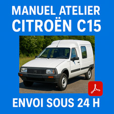 Manuel Atelier Citroën C15