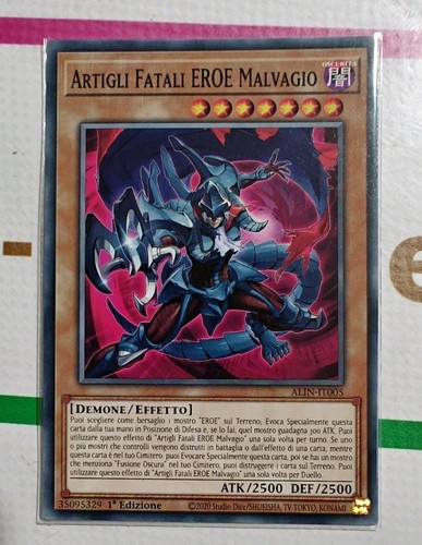Artigli fatali eroe - fatali, malvagio
