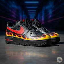 Nike Air Force 1 Custom Flame