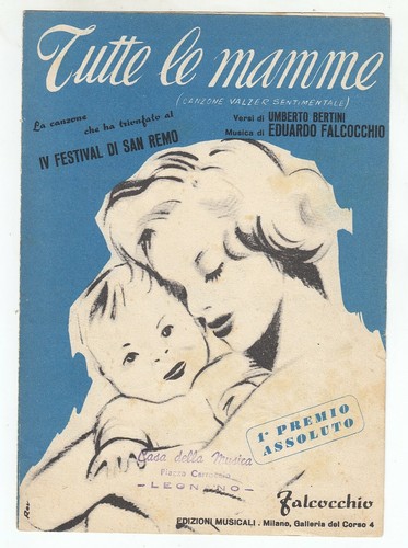 Spartito tutte mamme - spartito,