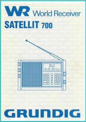 Grundig satellit 700 shortwave - satellit,