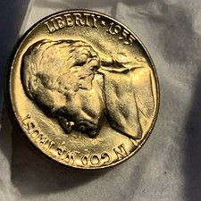 Jefferson Nickel Unc. 1955D