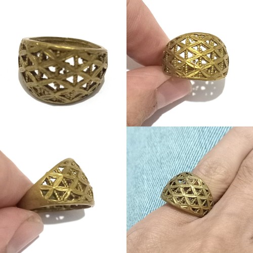 Anello bronzo stile antico - in,