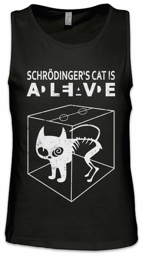 Canotta uomo schrödinger - canotta, schrödinger's