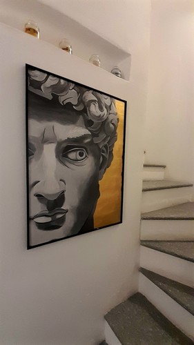 Quadro soggiorno david - quadro, di
