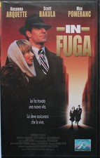 IN FUGA con Scott Bakula e Rosanna Arquette VIDEOCASSETTA