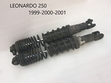 LEONARDO 250 1999 2000 2001 COPPIA AMMORTIZZATORI SOSPENSIONI POSTERIORI APRILIA