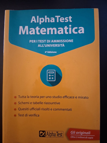 Alpha test matematica - matematica, 4