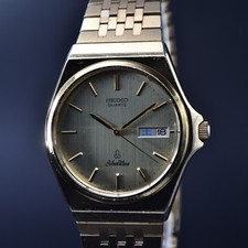 Vintage Seiko Quartz SilverWave 5993-7030 Gold / OH, revisionato