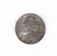 AMERICA  RARA  MONETA  5  CENTESIMI  1943  P    ARGENTO