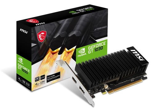 Msi geforce 1030 4ghd4 lp - gt,