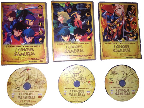 Dvd anime 5 cinque - anime,