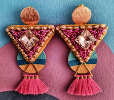 Orecchini originali fatti a