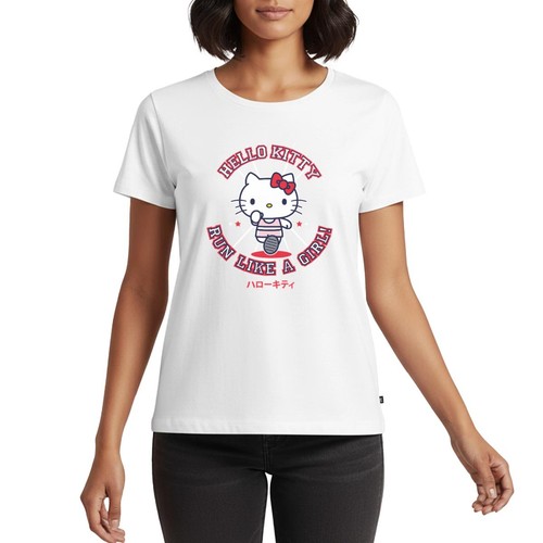 Shirt hello kitty run like - t-shirt,