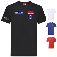Maglietta T-shirt Martini Racing Lancia Integrale Motorsport Idea Regalo Uomo