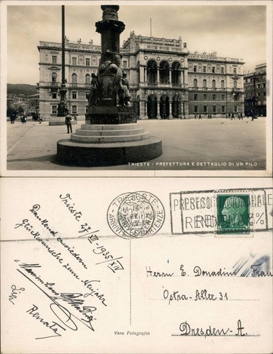 Cartolina trieste - trieste,