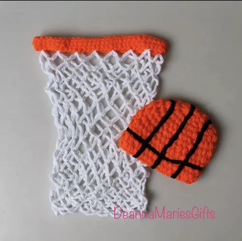 Completo basket all'uncinetto