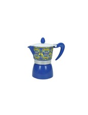 Caffettiera citrus blu tre